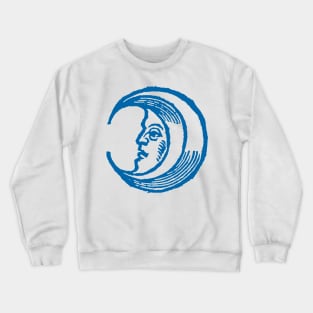 The Moon's Face - Medieval Graphic Crewneck Sweatshirt